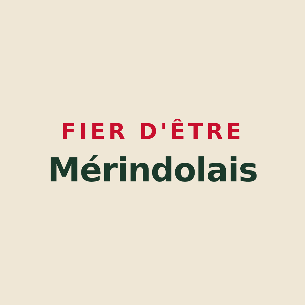 Tote bag « Fier d'être Mérindolais » — design pour Mérindol-les-Oliviers
