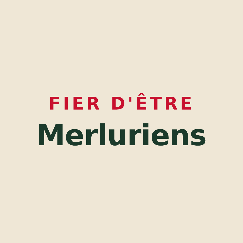 Tote bag « Fier d'être Merluriens » — design pour Merlerault-le-Pin