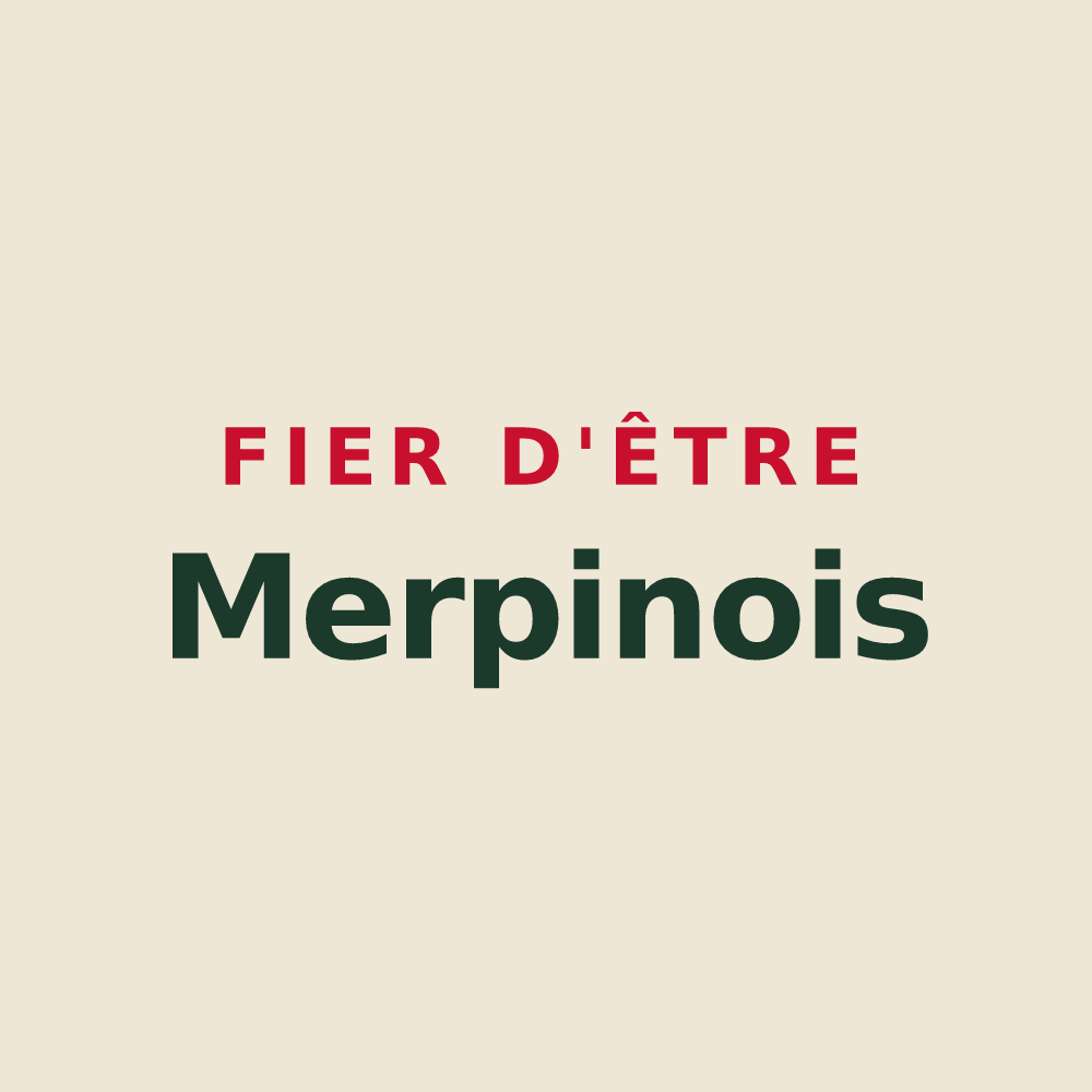 Tote bag « Fier d'être Merpinois » — design pour Merpins