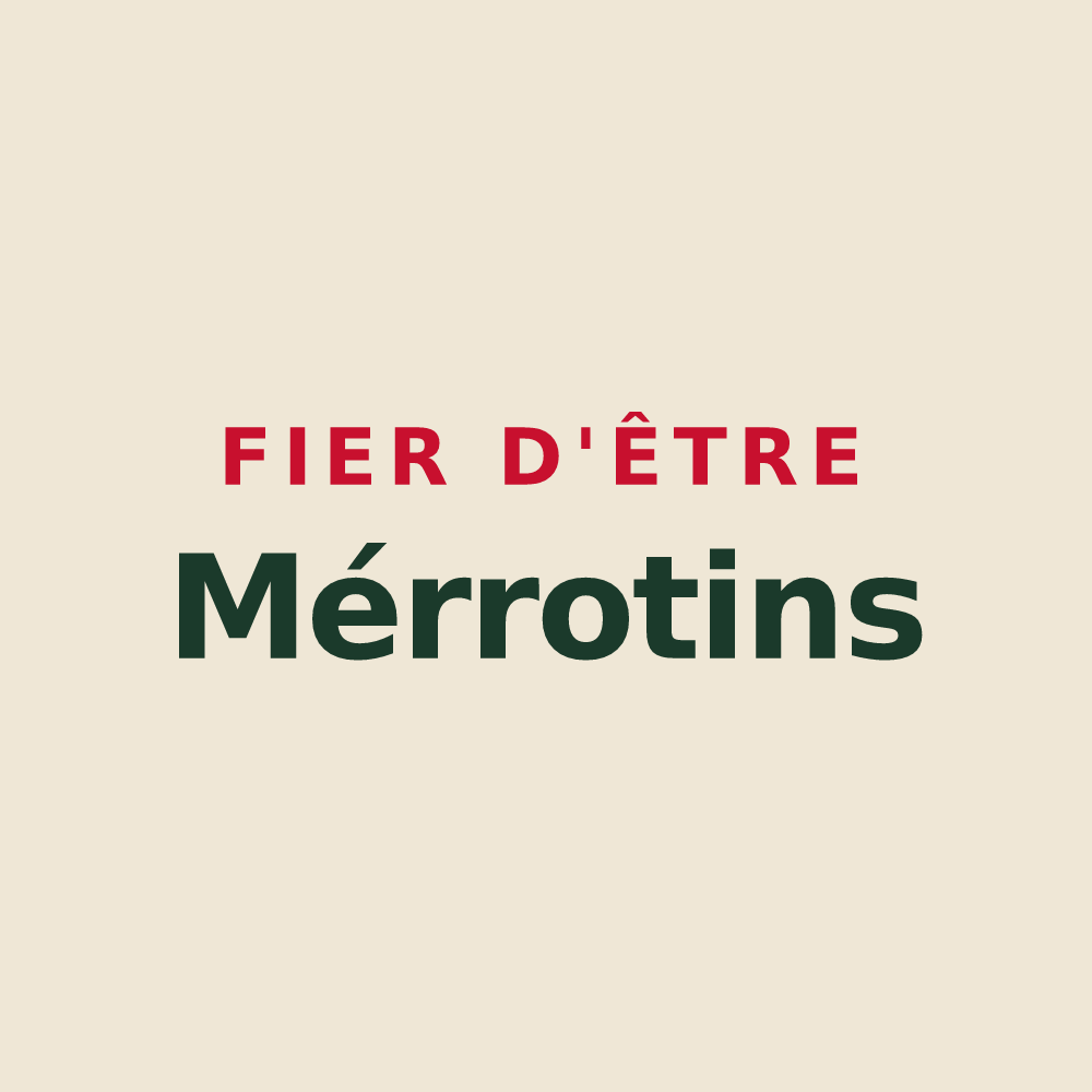 Tote bag « Fier d'être Mérrotins » — design pour Merrey-sur-Arce