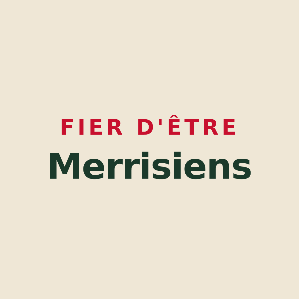 Tote bag « Fier d'être Merrisiens » — design pour Merris