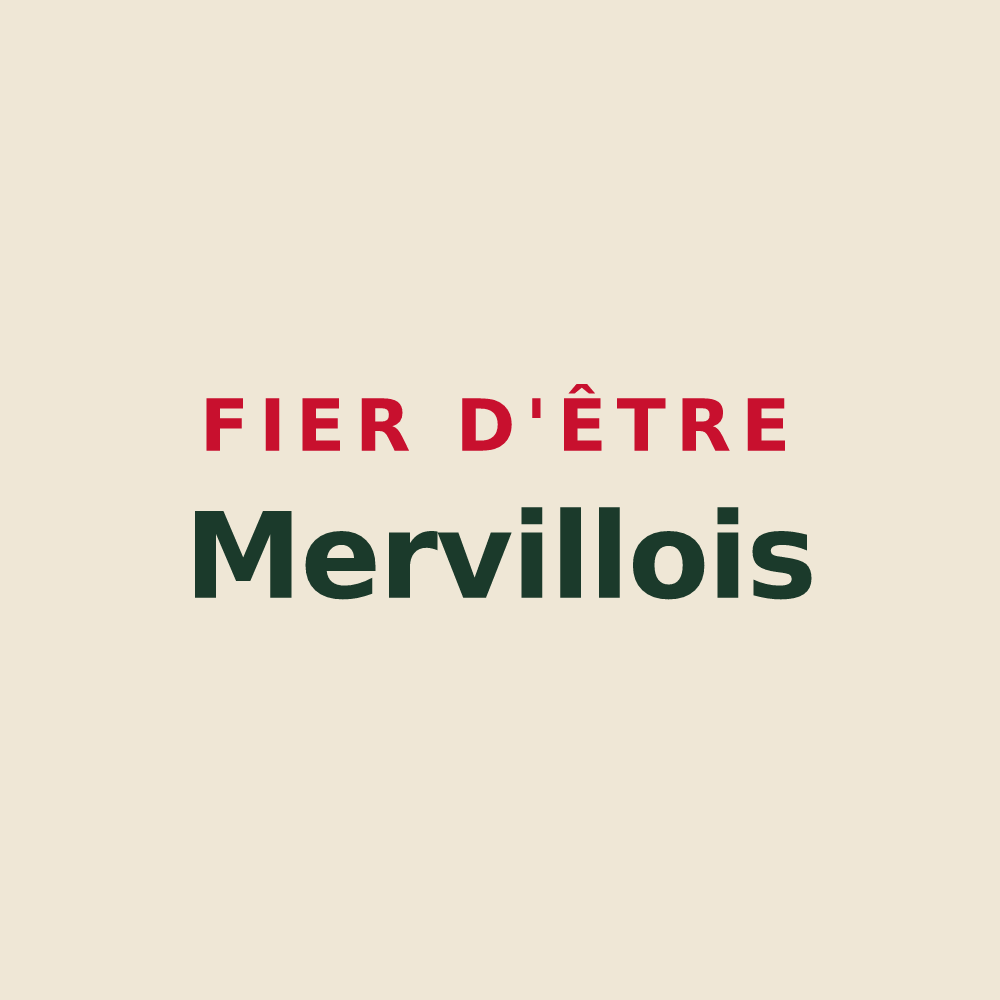 Tote bag « Fier d'être Mervillois » — design pour Merviller