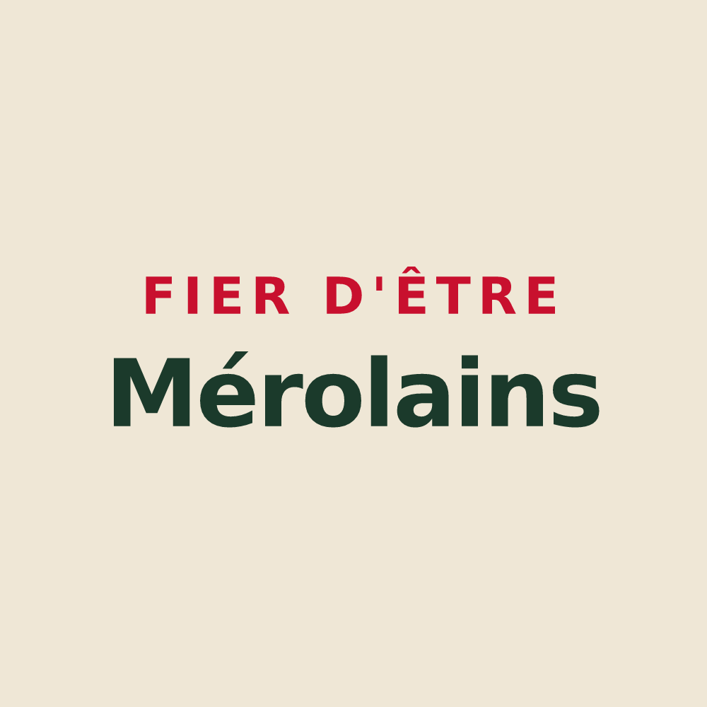 Tote bag « Fier d'être Mérolains » — design pour Méry
