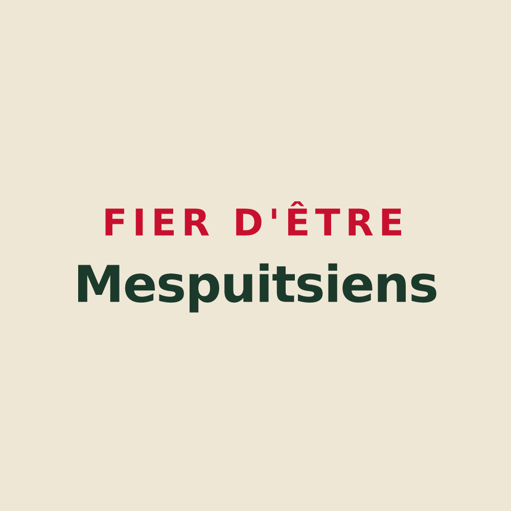 Tote bag « Fier d'être Mespuitsiens » — design pour Mespuits