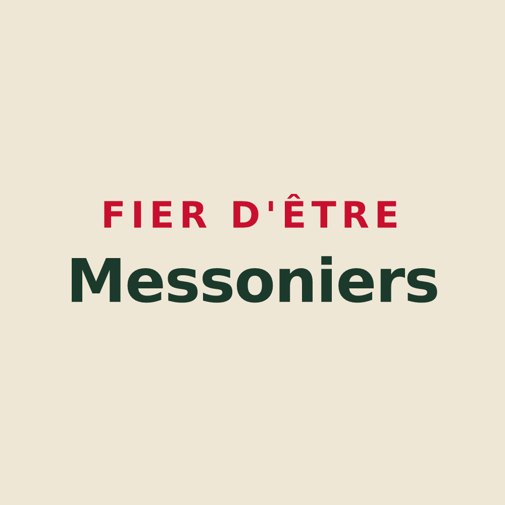 Tote bag « Fier d'être Messoniers » — design pour Messon