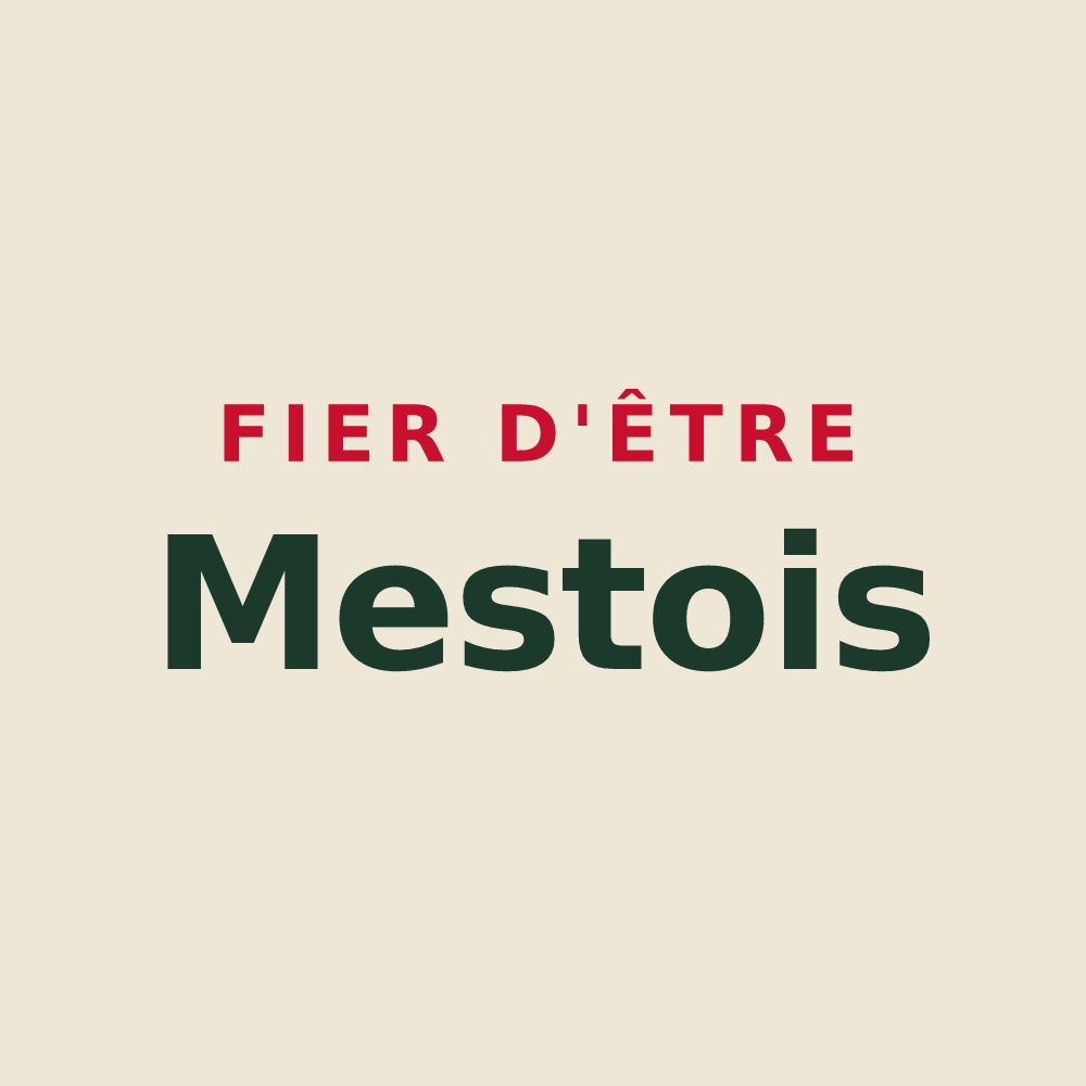 Tote bag « Fier d'être Mestois » — design pour Mestes