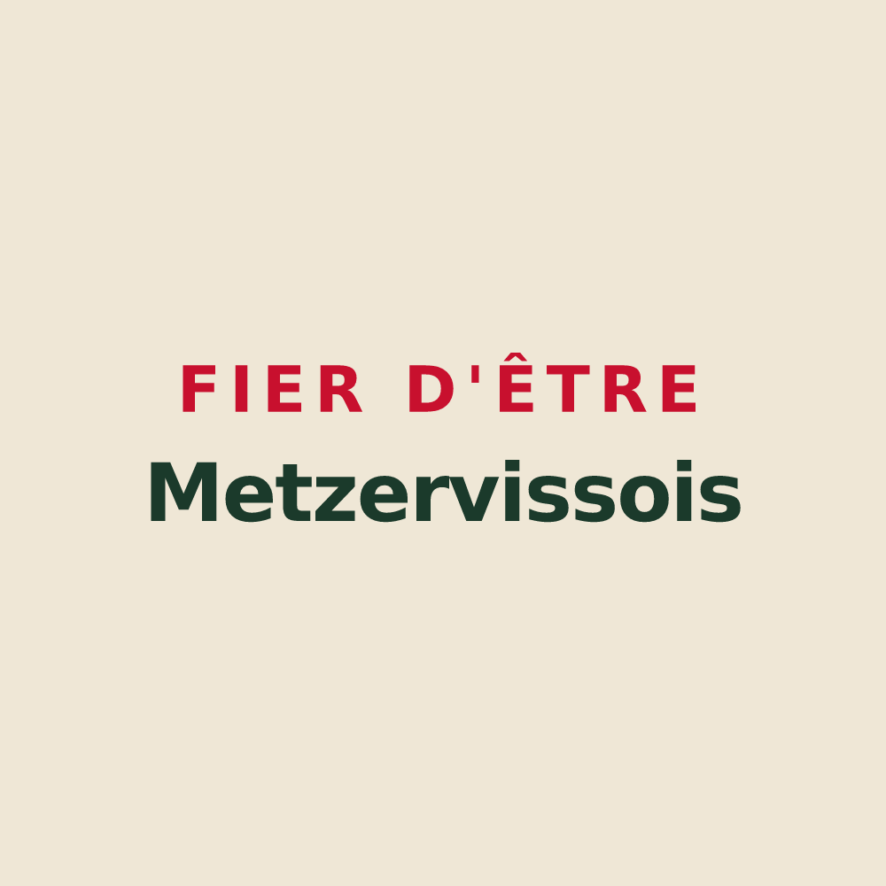 Tote bag « Fier d'être Metzervissois » — design pour Metzervisse