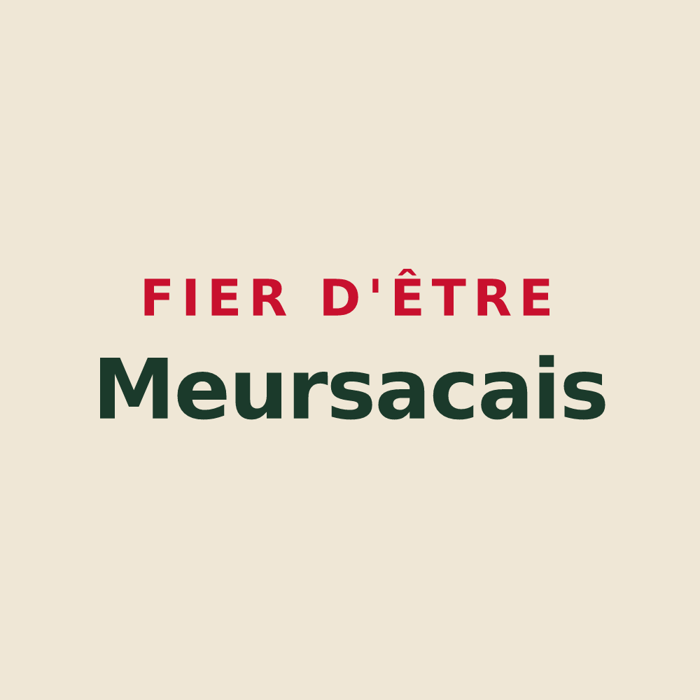 Tote bag « Fier d'être Meursacais » — design pour Meursac