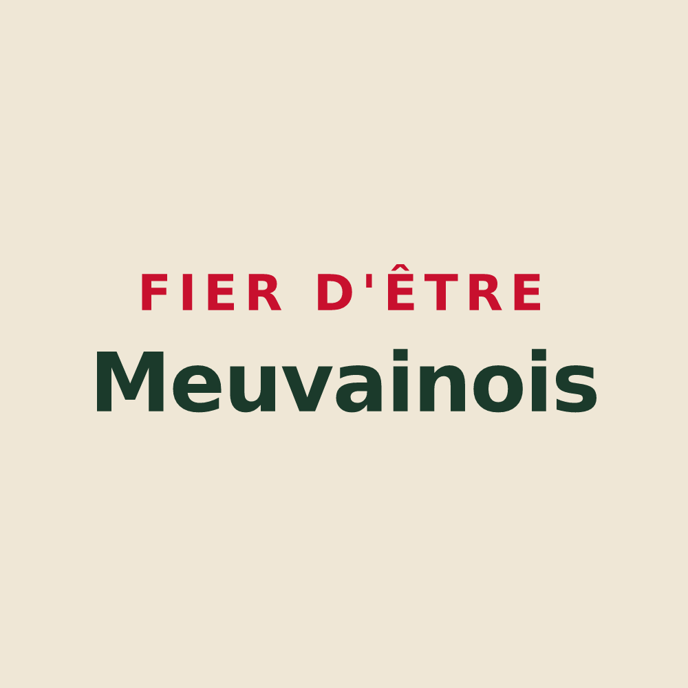 Tote bag « Fier d'être Meuvainois » — design pour Meuvaines