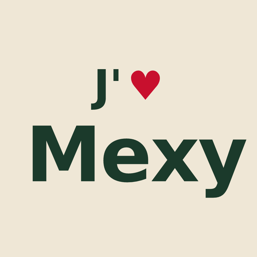 Tote bag personnalisé Mexy — design J'aime Mexy