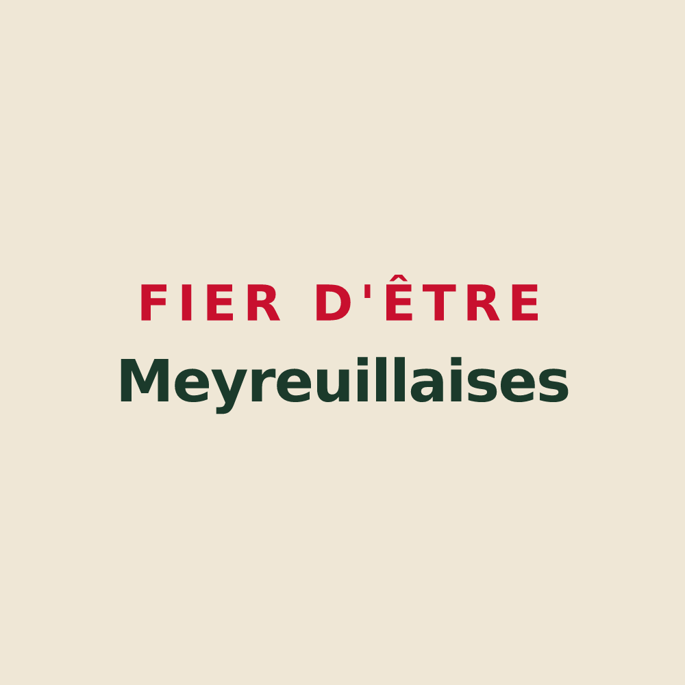 Tote bag « Fier d'être Meyreuillaises » — design pour Meyreuil