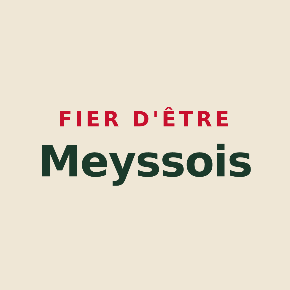 Tote bag « Fier d'être Meyssois » — design pour Meysse