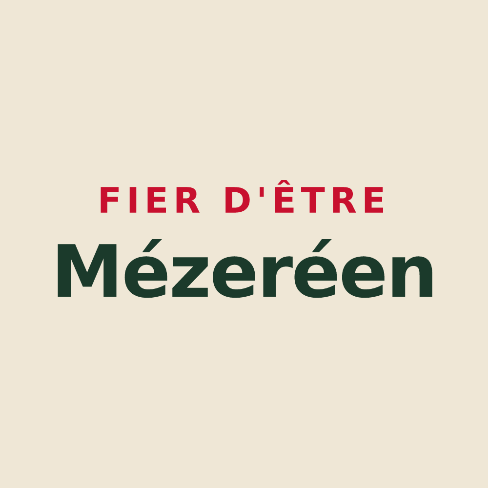 Tote bag « Fier d'être Mézeréen » — design pour Mézeray
