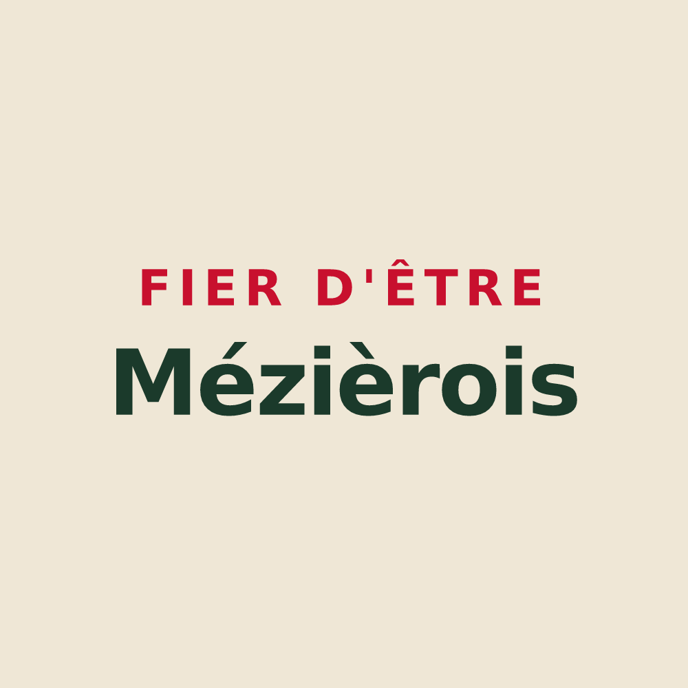 Tote bag « Fier d'être Mézièrois » — design pour Mézières-sous-Lavardin