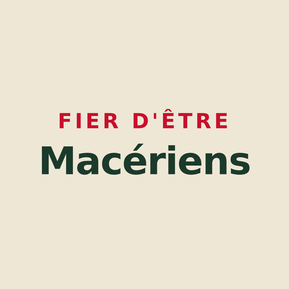 Tote bag « Fier d'être Macériens » — design pour Mézières-sur-Oise