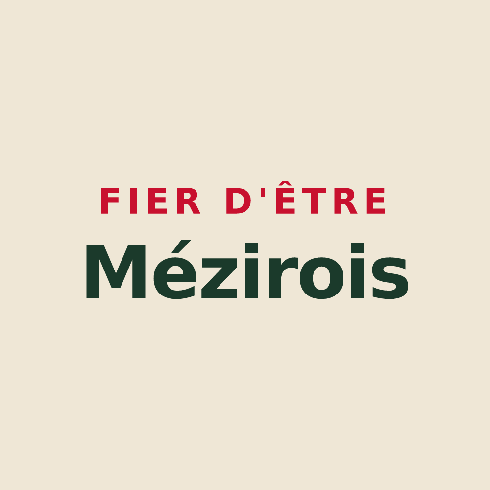 Tote bag « Fier d'être Mézirois » — design pour Méziré