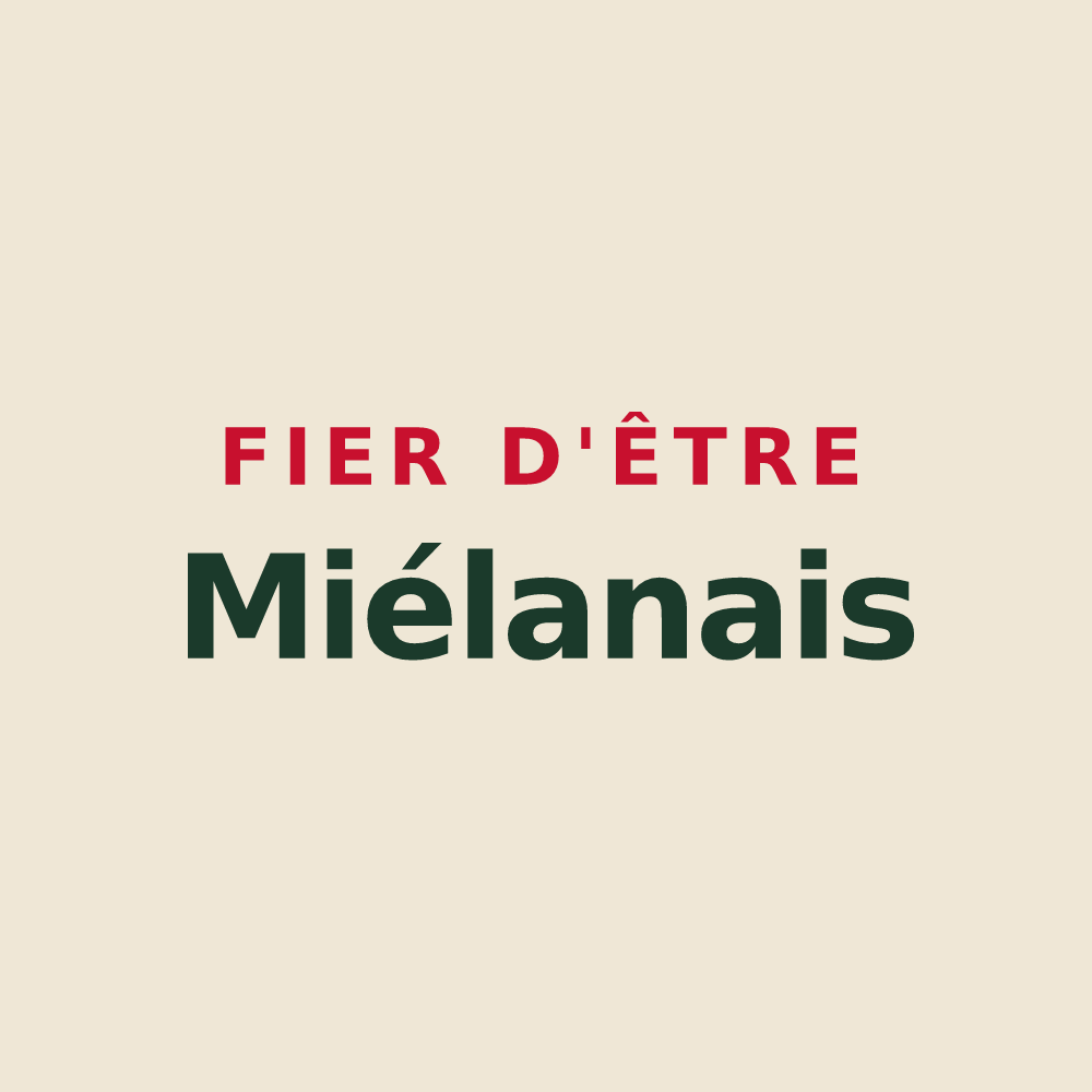Tote bag « Fier d'être Miélanais » — design pour Miélan