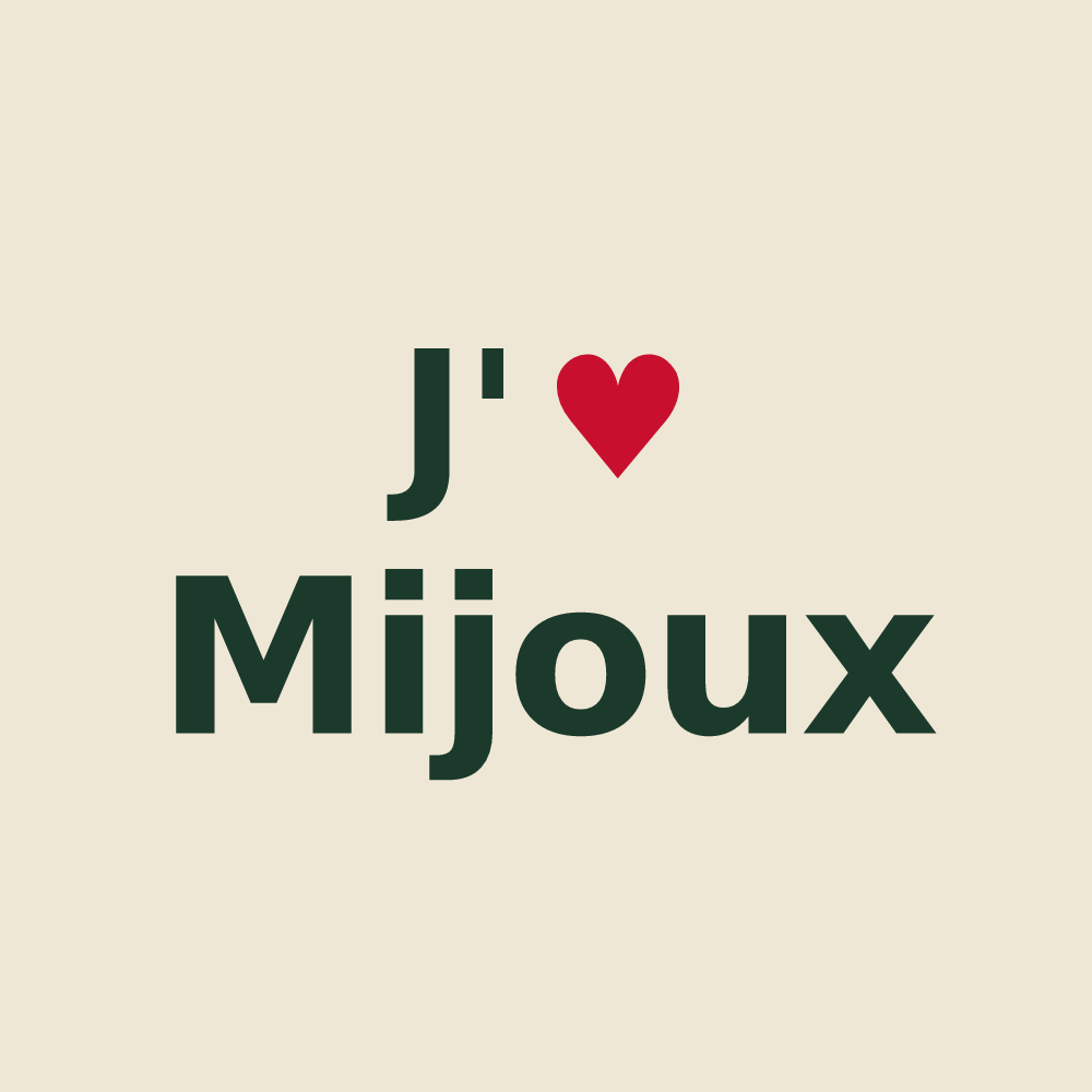 Tote bag personnalisé Mijoux — design J'aime Mijoux
