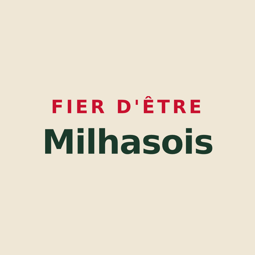 Tote bag « Fier d'être Milhasois » — design pour Milhas