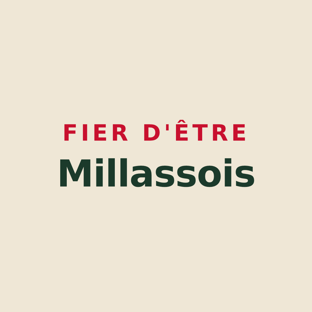 Tote bag « Fier d'être Millassois » — design pour Millas