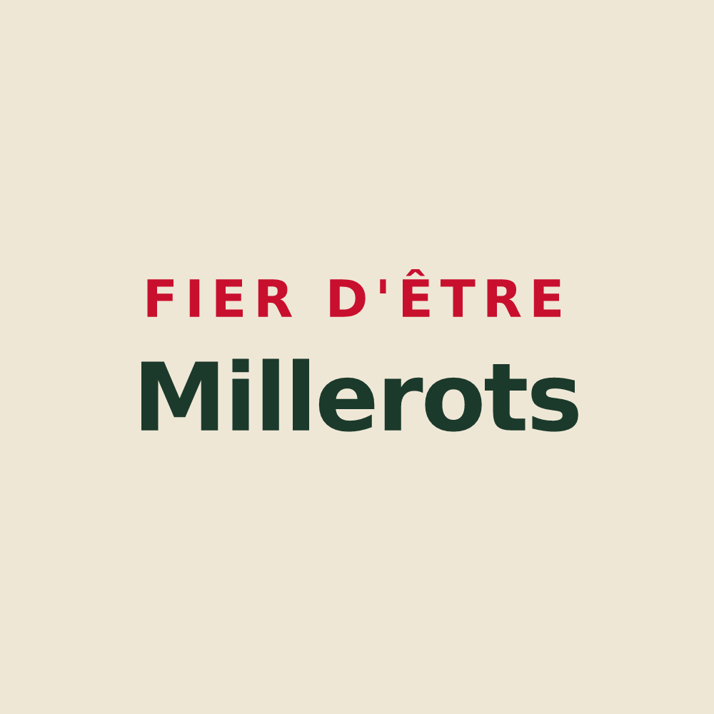Tote bag « Fier d'être Millerots » — design pour Millery