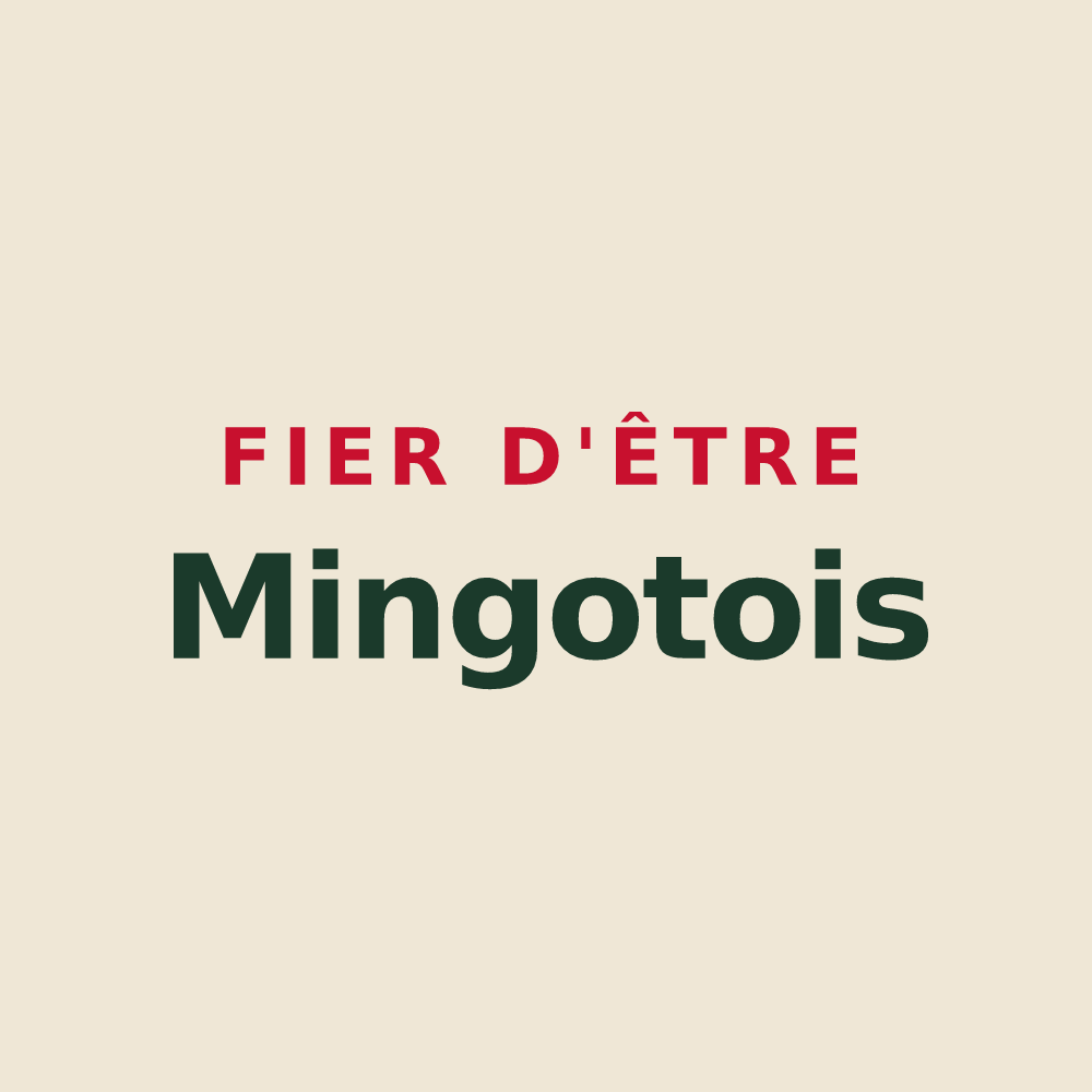 Tote bag « Fier d'être Mingotois » — design pour Mingot