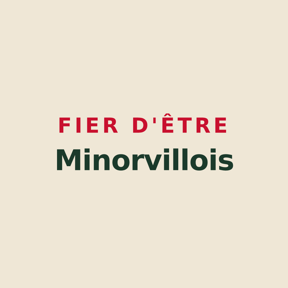 Tote bag « Fier d'être Minorvillois » — design pour Minorville