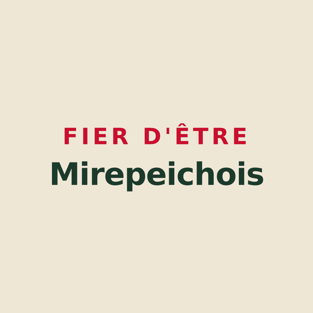Tote bag « Fier d'être Mirepeichois » — design pour Mirepeix