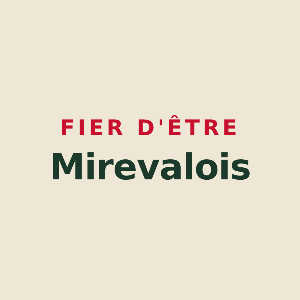 Tote bag « Fier d'être Mirevalois » — design pour Mireval-Lauragais
