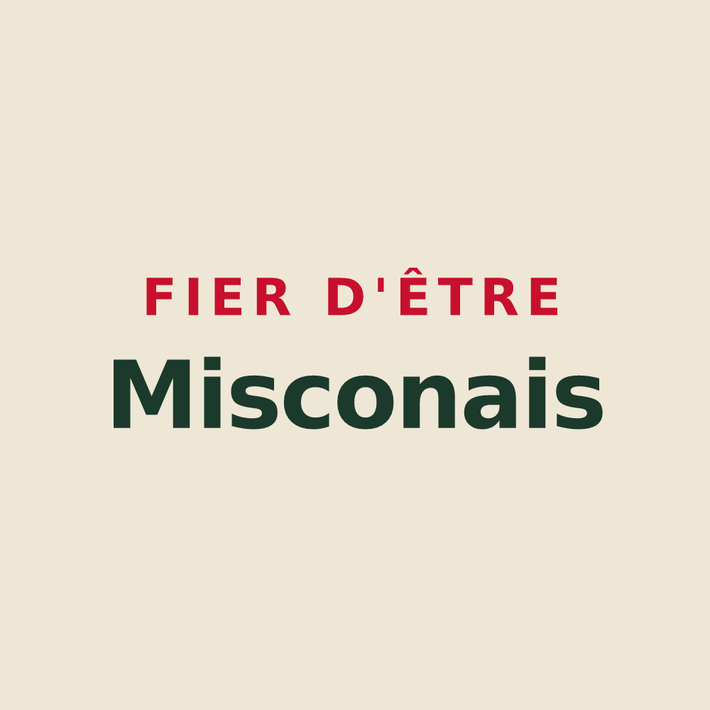 Tote bag « Fier d'être Misconais » — design pour Miscon