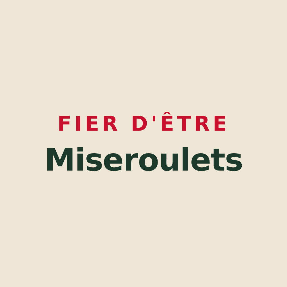 Tote bag « Fier d'être Miseroulets » — design pour Miserey-Salines
