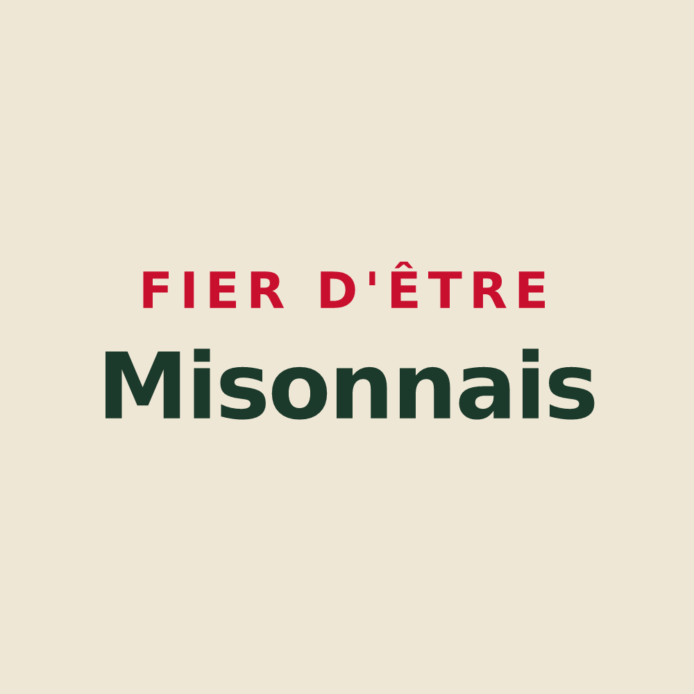 Tote bag « Fier d'être Misonnais » — design pour Mison
