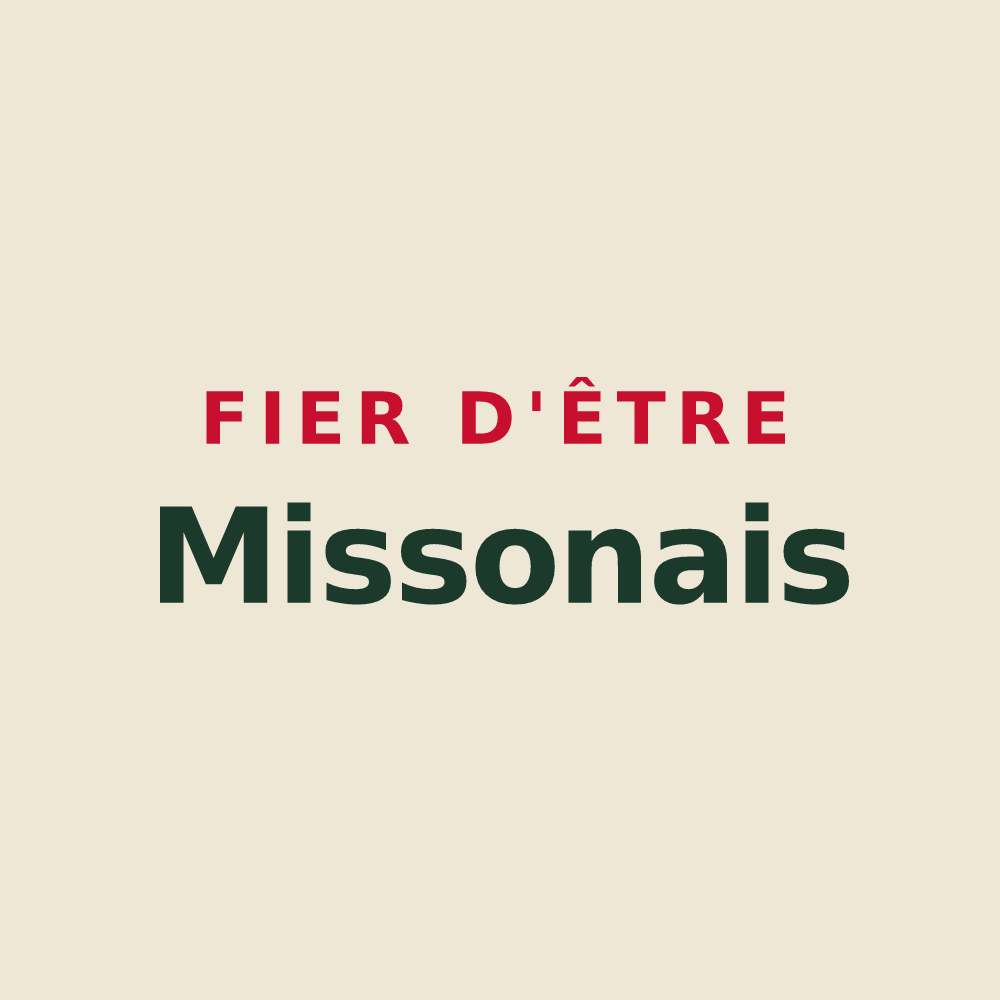 Tote bag « Fier d'être Missonais » — design pour Misson