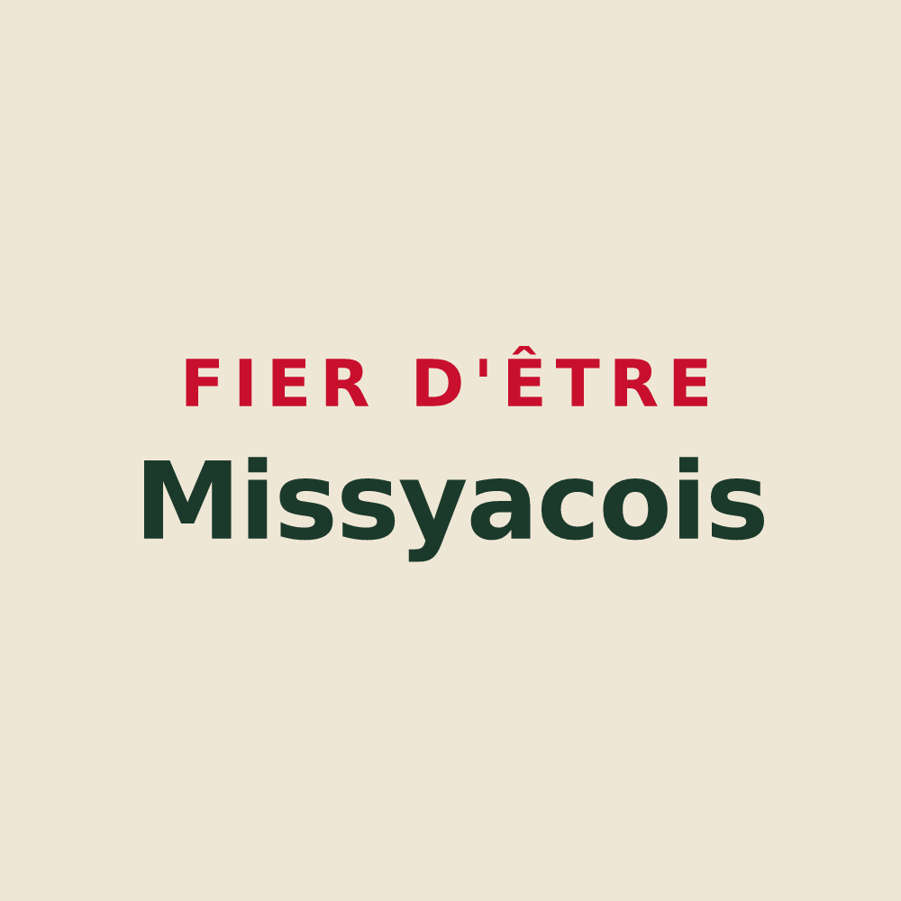 Tote bag « Fier d'être Missyacois » — design pour Missy-lès-Pierrepont
