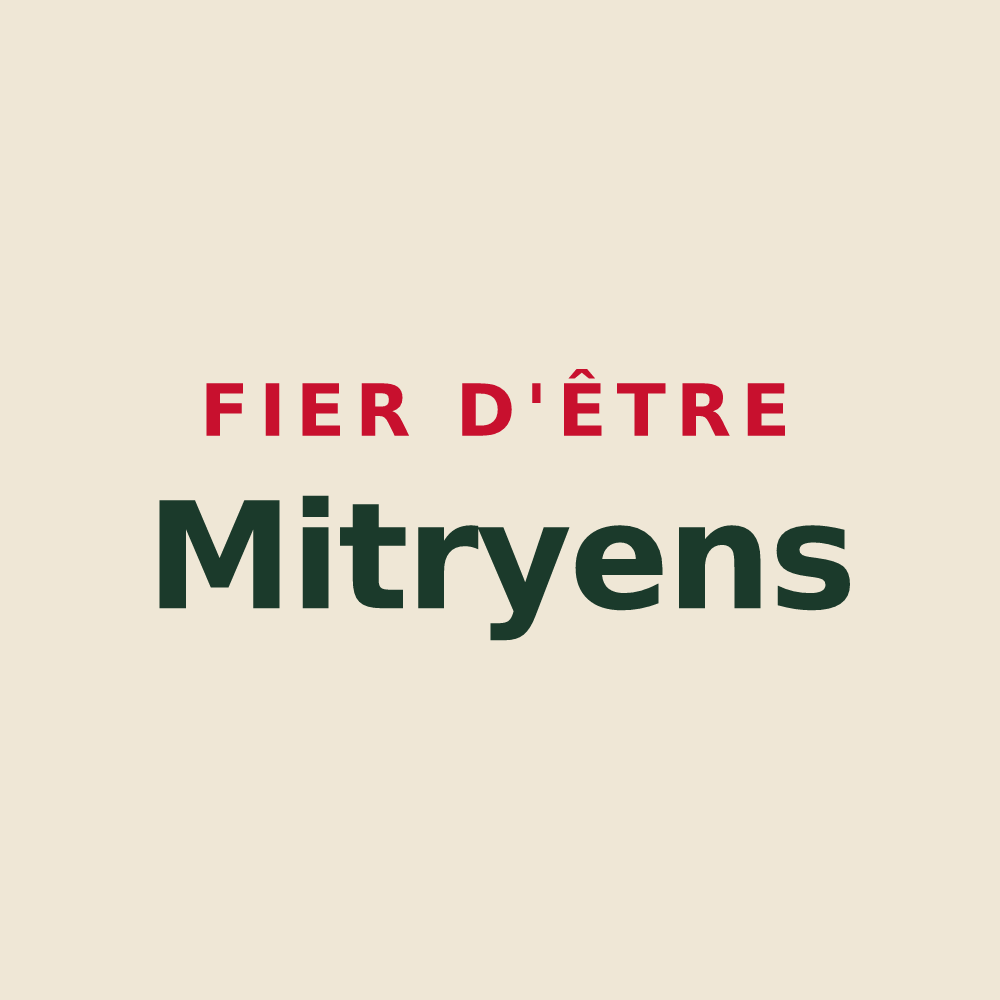Tote bag « Fier d'être Mitryens » — design pour Mitry-Mory