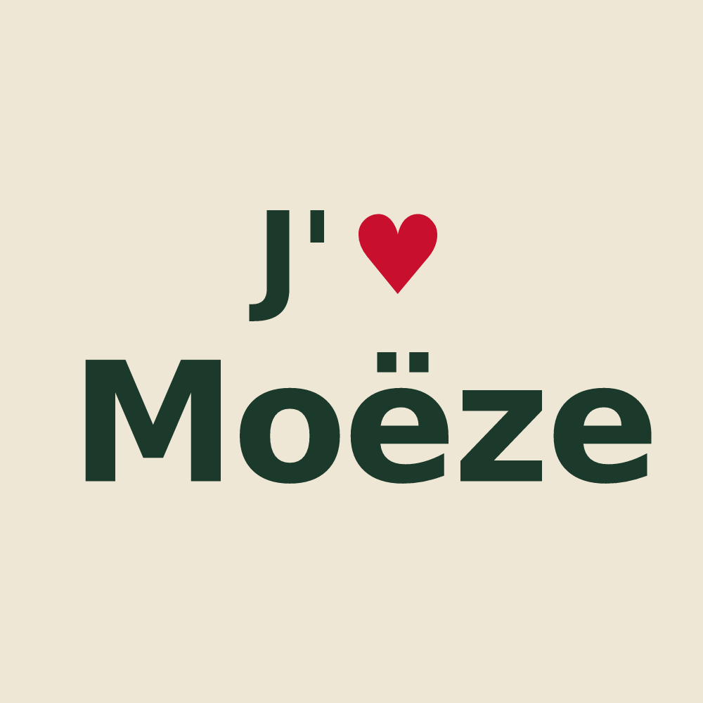 Tote bag personnalisé Moëze — design J'aime Moëze