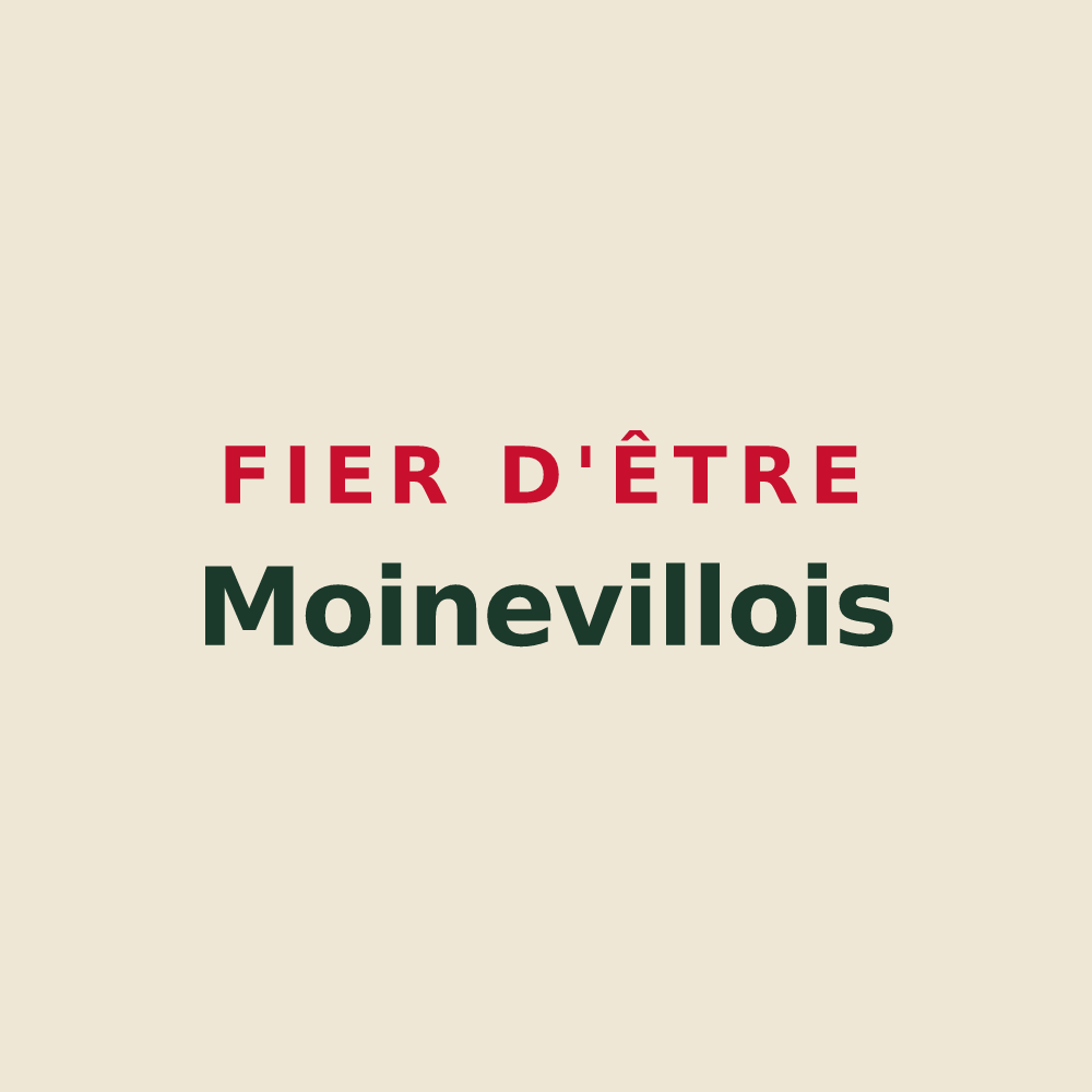 Tote bag « Fier d'être Moinevillois » — design pour Moineville