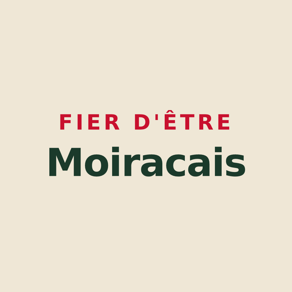 Tote bag « Fier d'être Moiracais » — design pour Moirax