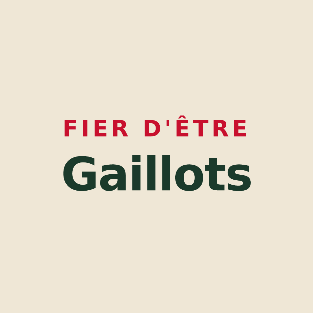Tote bag « Fier d'être Gaillots » — design pour Moiremont