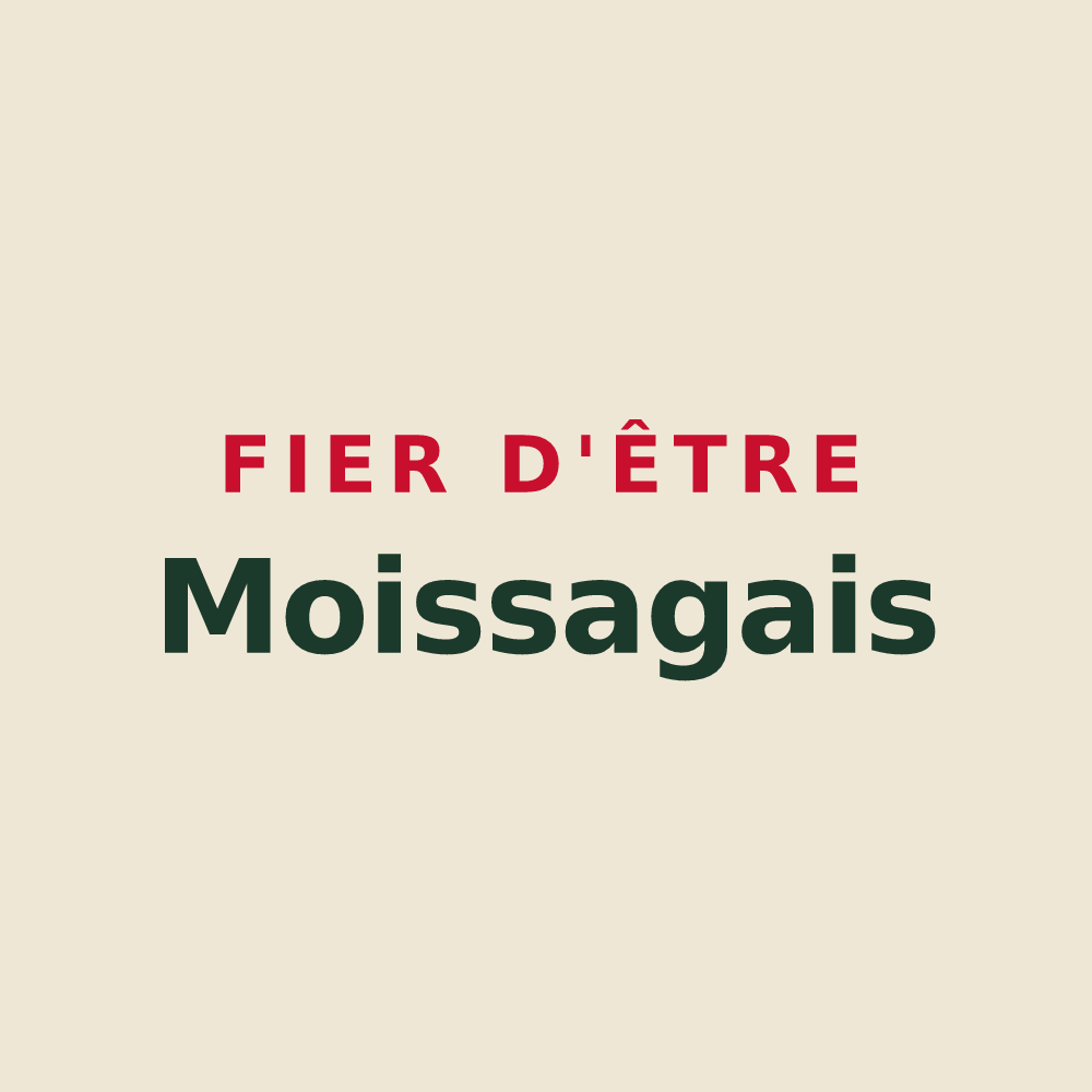 Tote bag « Fier d'être Moissagais » — design pour Moissac