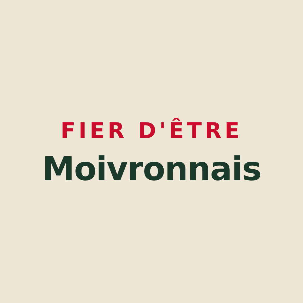 Tote bag « Fier d'être Moivronnais » — design pour Moivrons