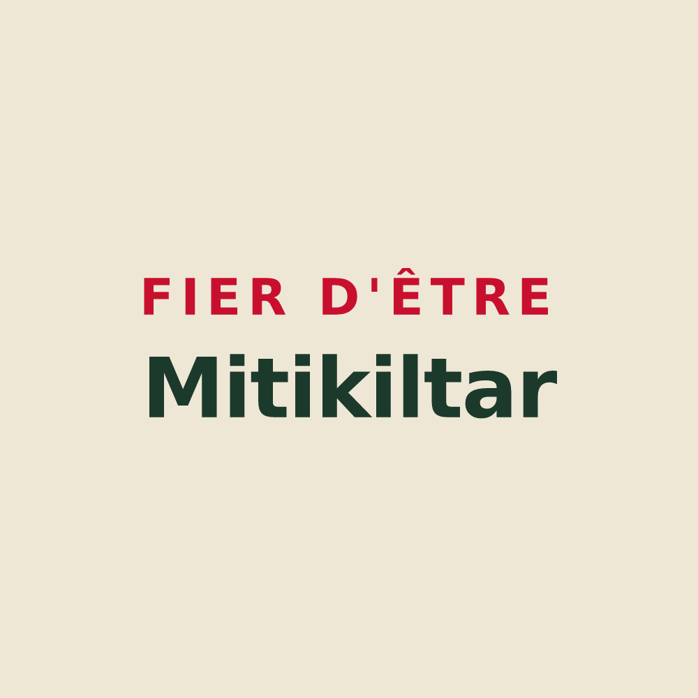 Tote bag « Fier d'être Mitikiltar » — design pour Moncayolle-Larrory-Mendibieu