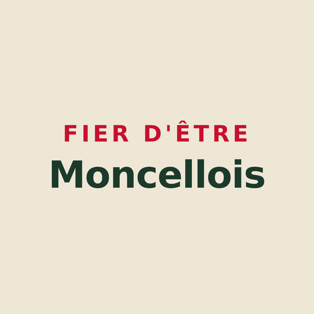 Tote bag « Fier d'être Moncellois » — design pour Moncel-lès-Lunéville