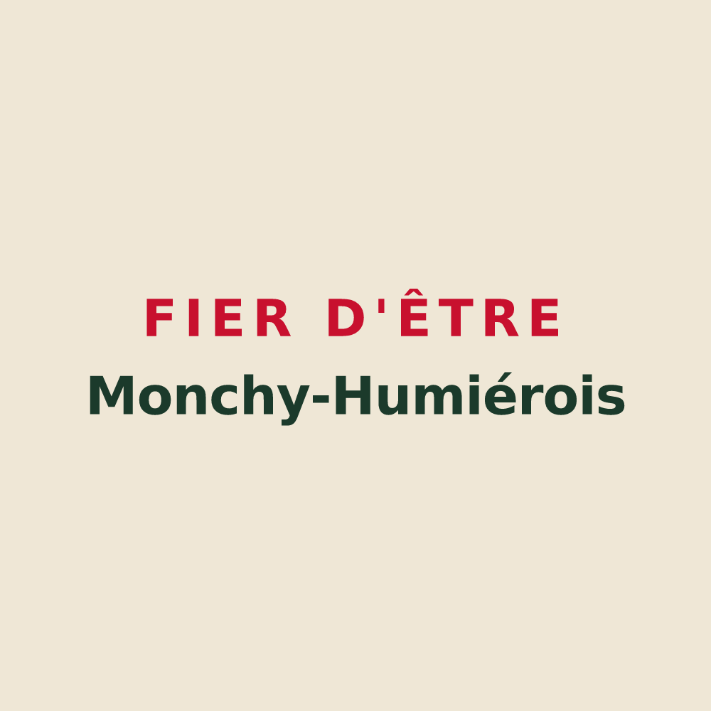 Tote bag « Fier d'être Monchy-Humiérois » — design pour Monchy-Humières