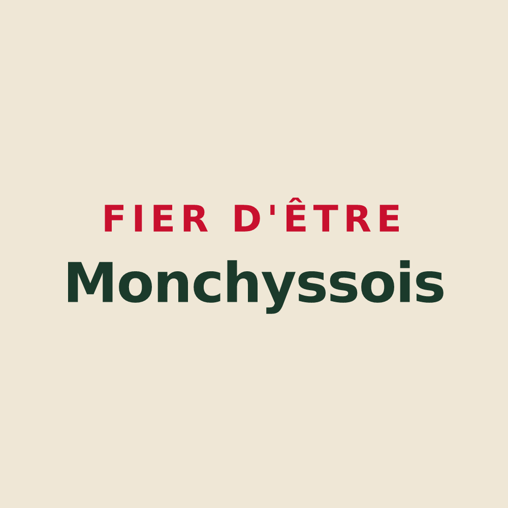 Tote bag « Fier d'être Monchyssois » — design pour Monchy-Saint-Éloi