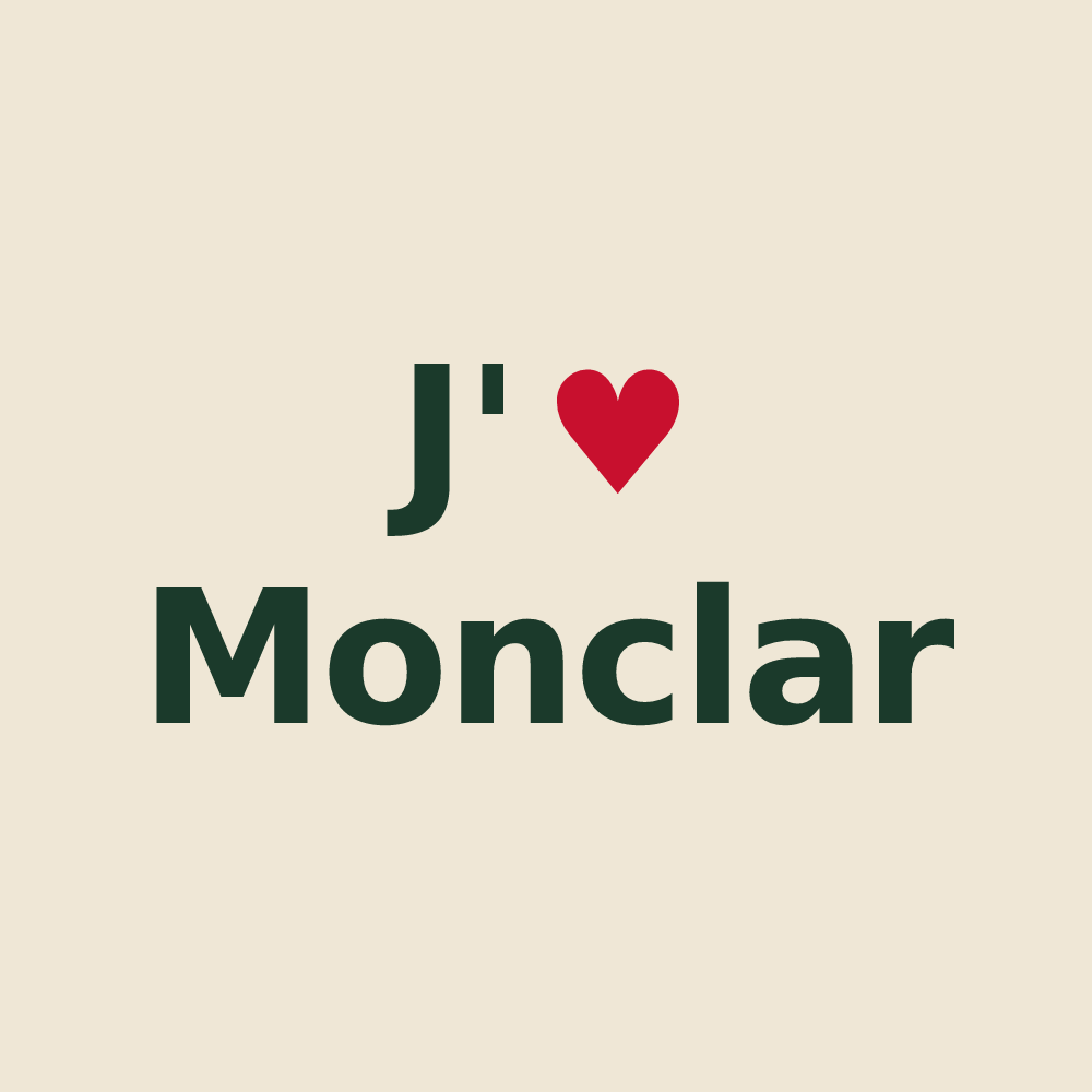 Tote bag personnalisé Monclar — design J'aime Monclar