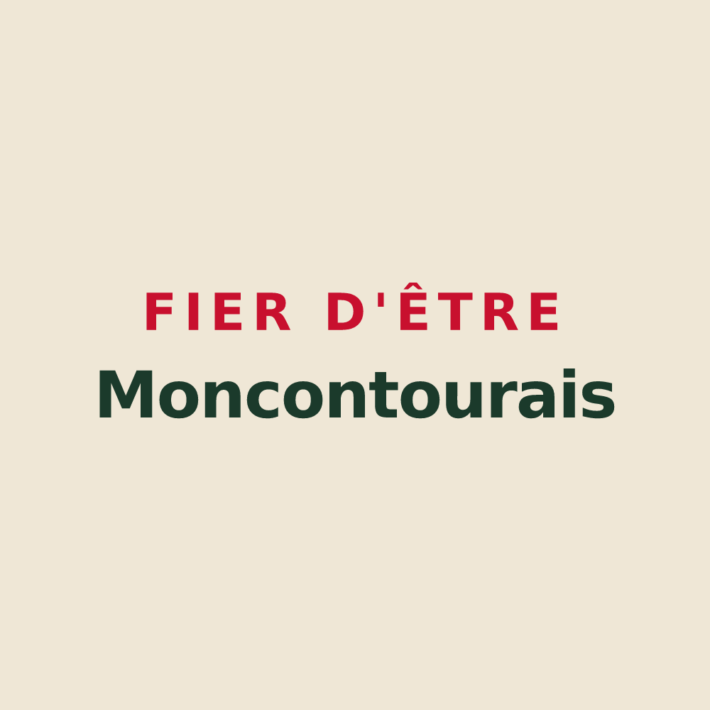 Tote bag « Fier d'être Moncontourais » — design pour Moncontour