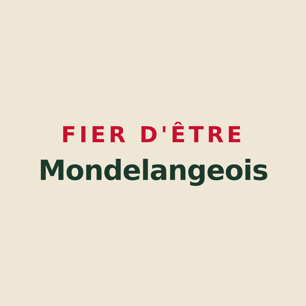 Tote bag « Fier d'être Mondelangeois » — design pour Mondelange