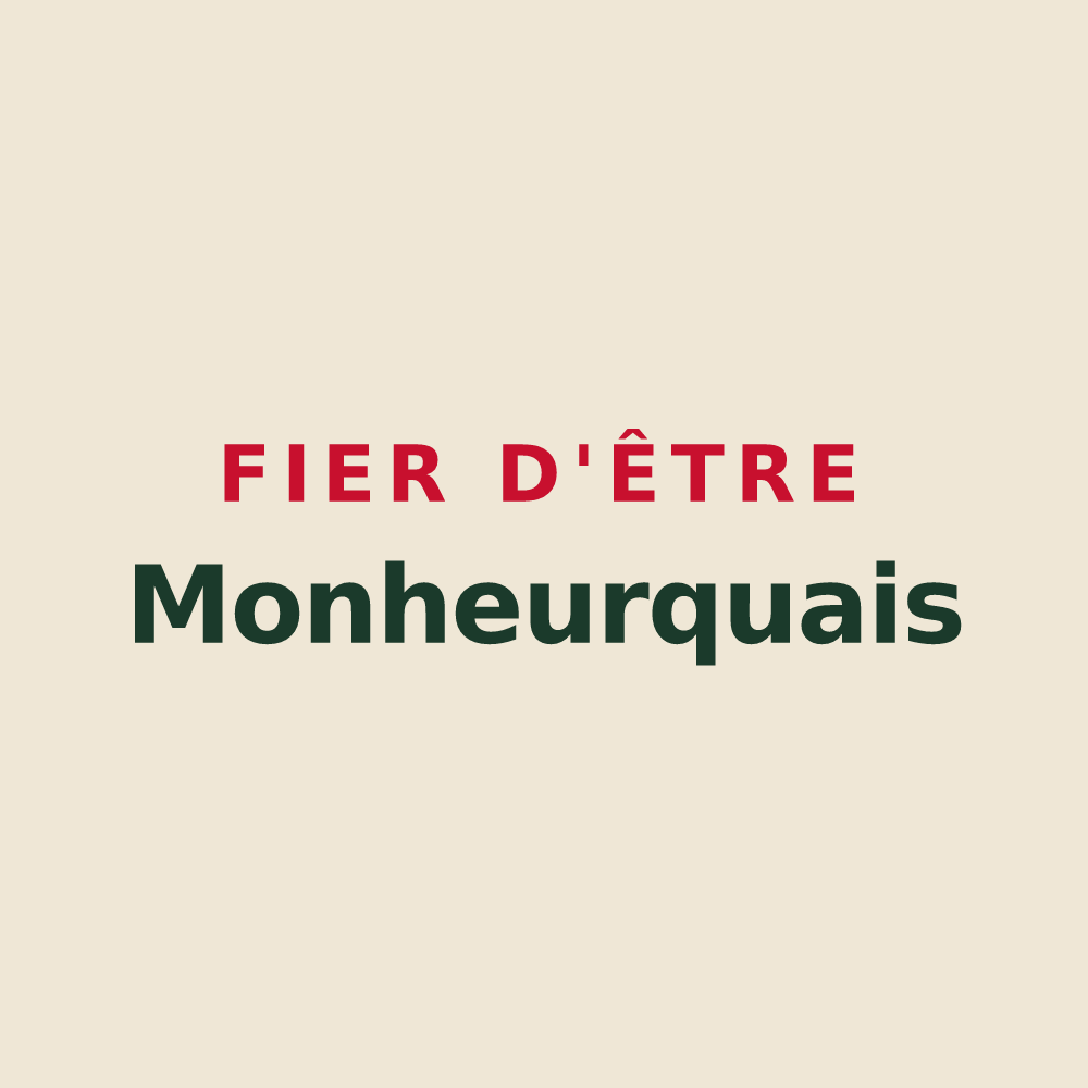 Tote bag « Fier d'être Monheurquais » — design pour Monheurt