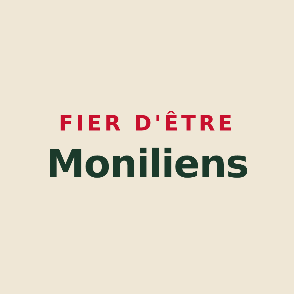 Tote bag « Fier d'être Moniliens » — design pour Monieux